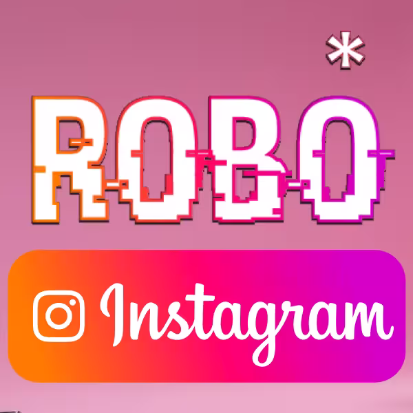 Robô Instagram logo